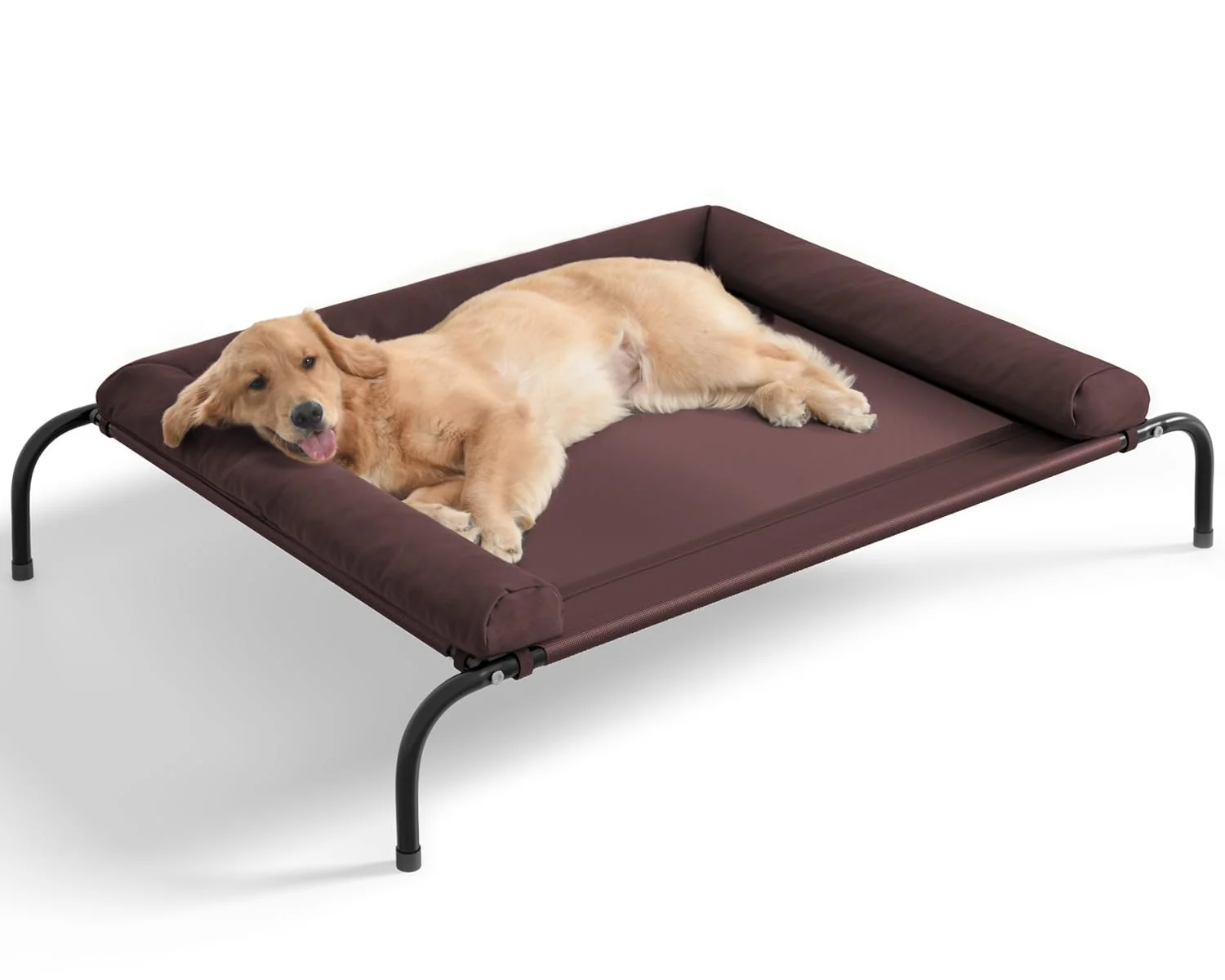 Long-Lasting WESTERN HOME Cooling d Dog Bed for Large Dogs — Raised Breathable Chew-Proof Portable Easy-to-Use