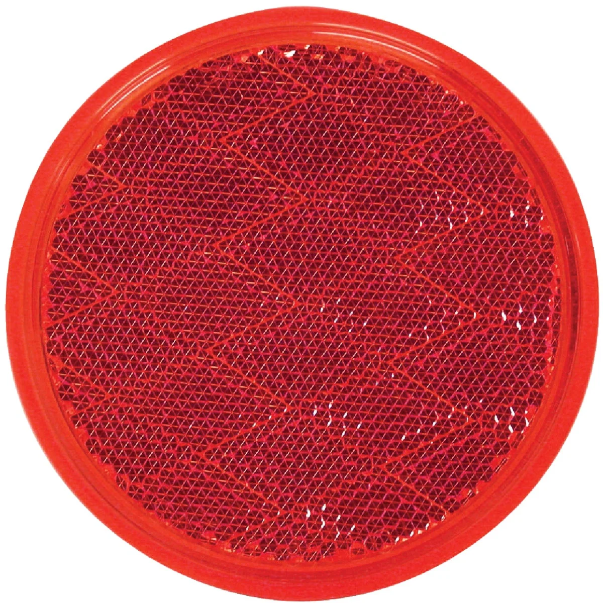 Genuine Peterson 3 In. Dia. Round Red Quick-Mount Reflector Organic