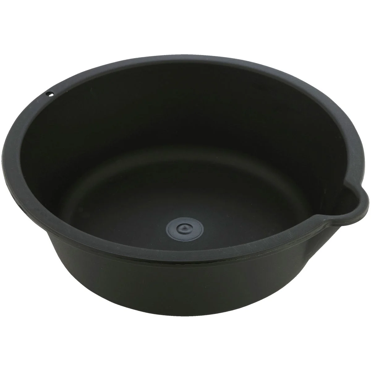 Healthy Custom Accessories 6 Qt Black Polyethylene Oil Drain Pan User-Friendly