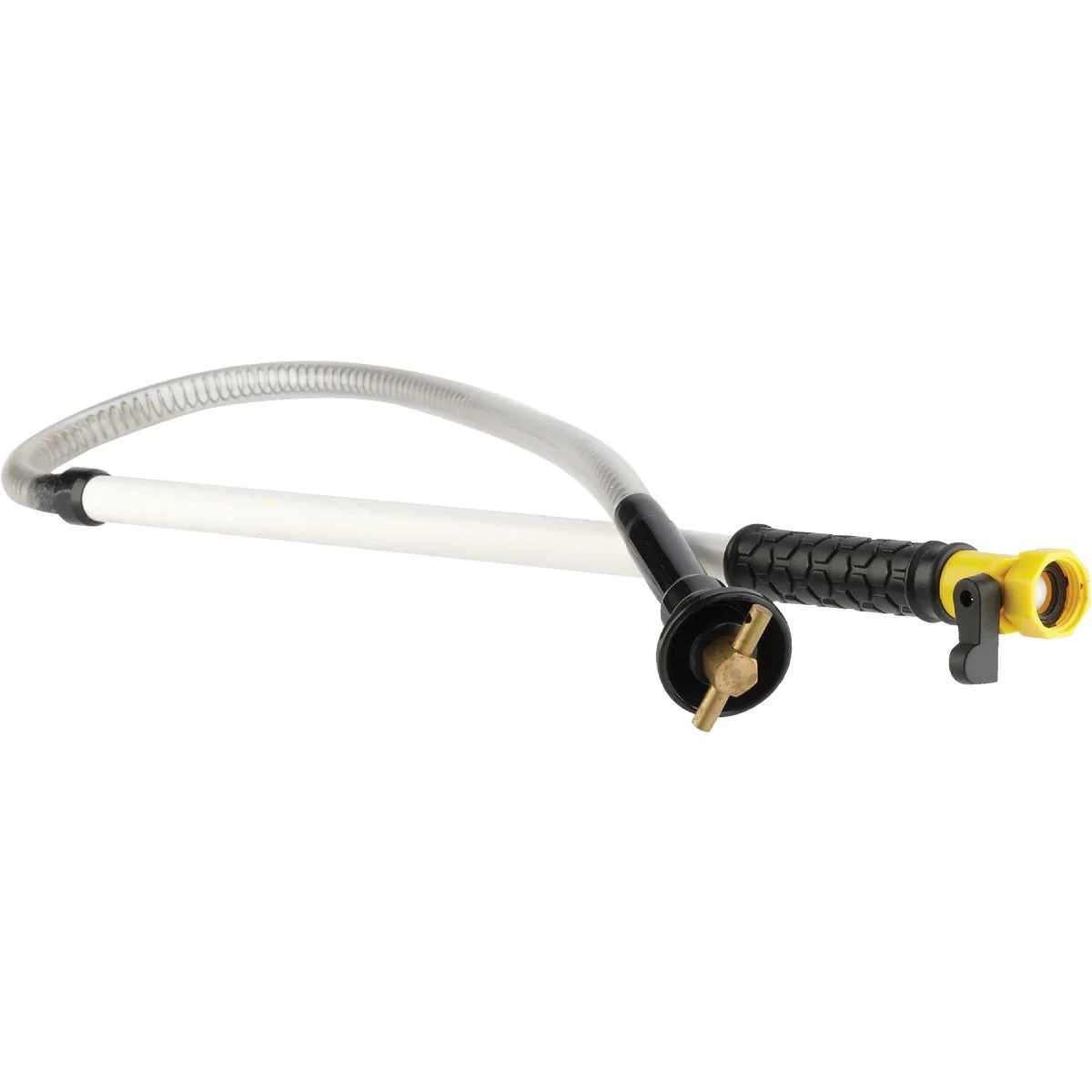 Prestigious Camco Swivel Flexible 1 4 Turn Shut-Off RV Holding Tank Rinser
