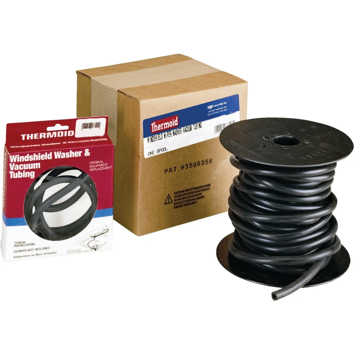 Professional Thermoid 7 32 In. ID x 50 Ft. L. Bulk Windshield Washer Hose Verified