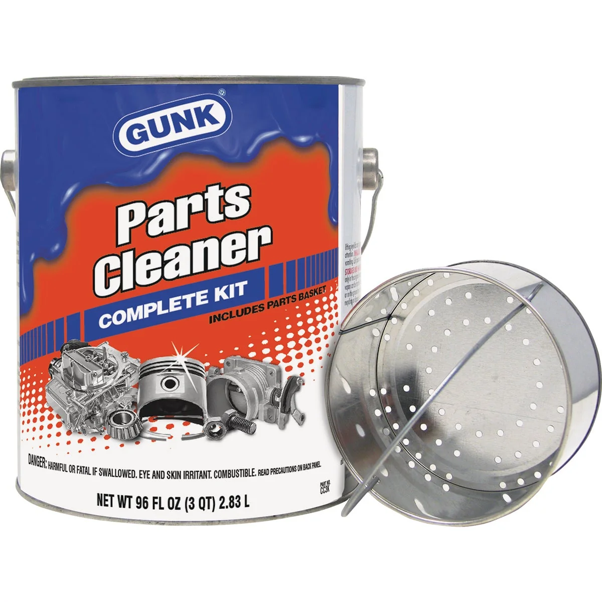 Green Gunk 3 Qt. Liquid Parts Cleaner World-Class