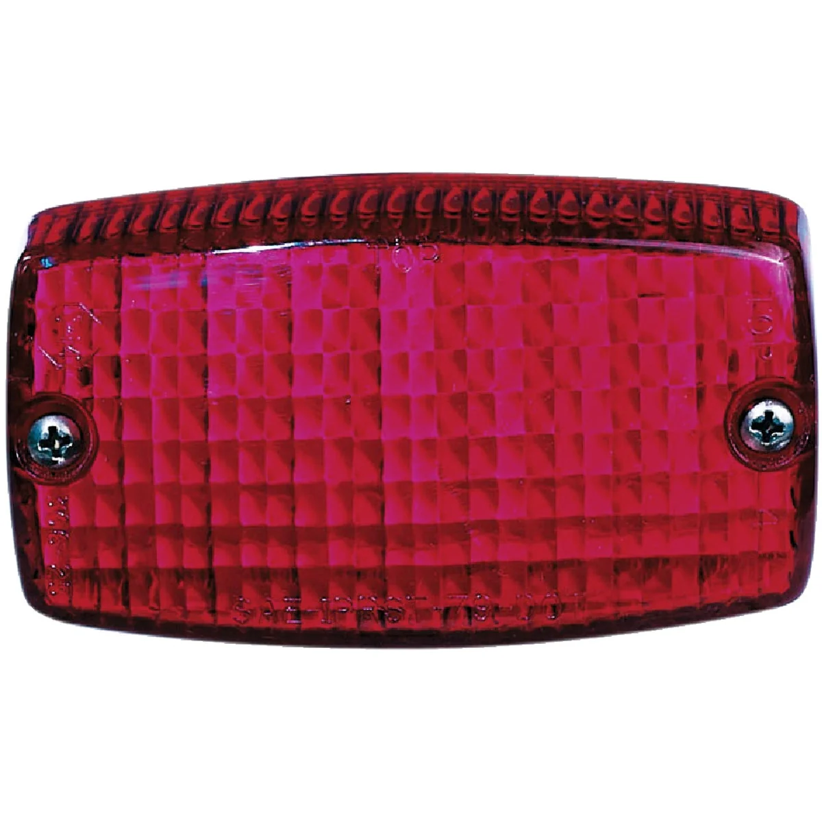 Fashionable Peterson Rectangular Red 4-9 16 In. Stop Tail Light Professional