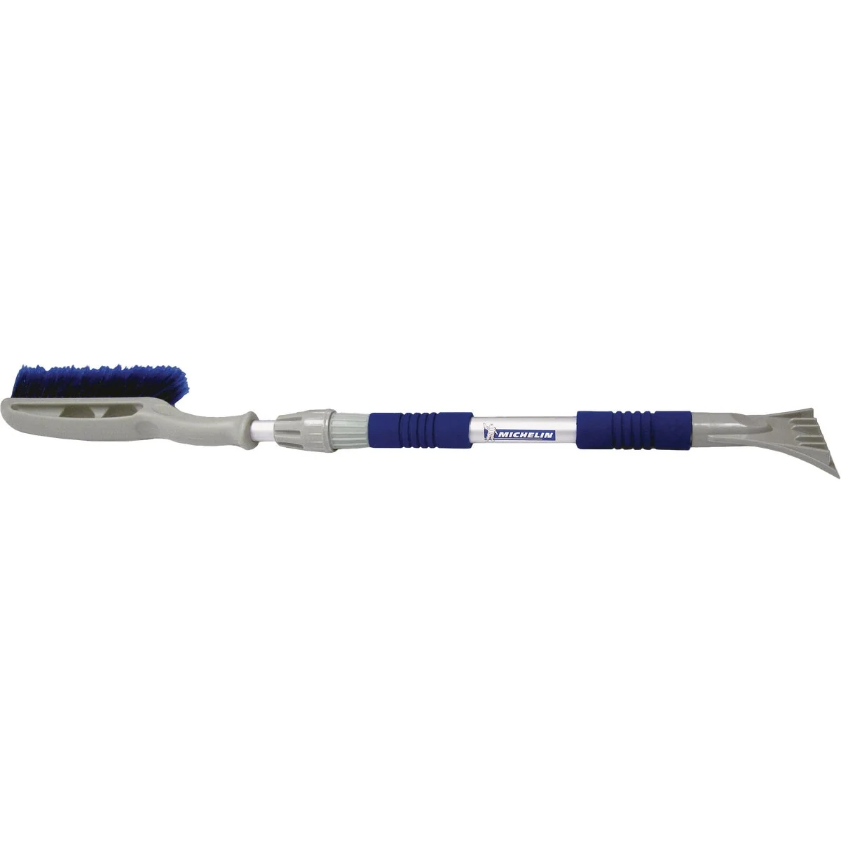 Safe Michelin 45 In. Steel Heavy-Duty Telescopic Snowbrush with Ice Scraper Solid