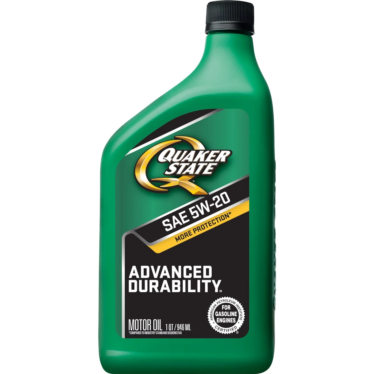 Quality Quaker State Advanced Durability 5W20 Quart Motor Oil Easy-to-Use