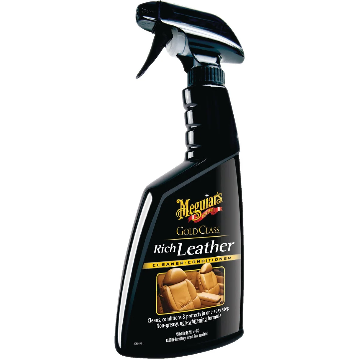 Functional Meguiars Gold Class 16 oz Trigger Spray Leather Cleaner Effective