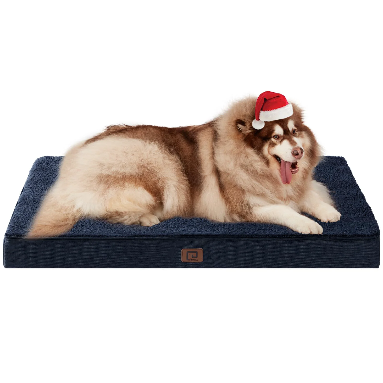 Prestigious EHEYCIGA Orthopedic XXL Dog Bed for Jumbo Dogs – Navy 50x36 with Removable Cover Exceptional