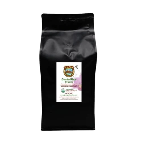 Superior Low Acid Organic Coffee Beans Dark Roast 80 Ounce Eco-Friendly