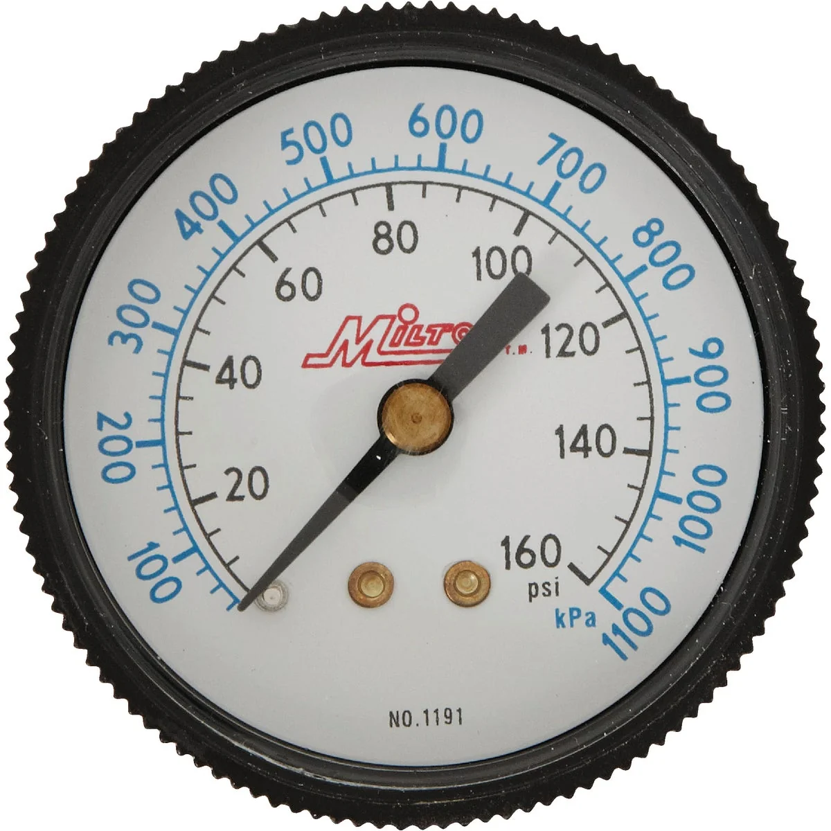 Outstanding Milton 1 4 In. NPT Back Mount Mini Pressure Gauge Detailed