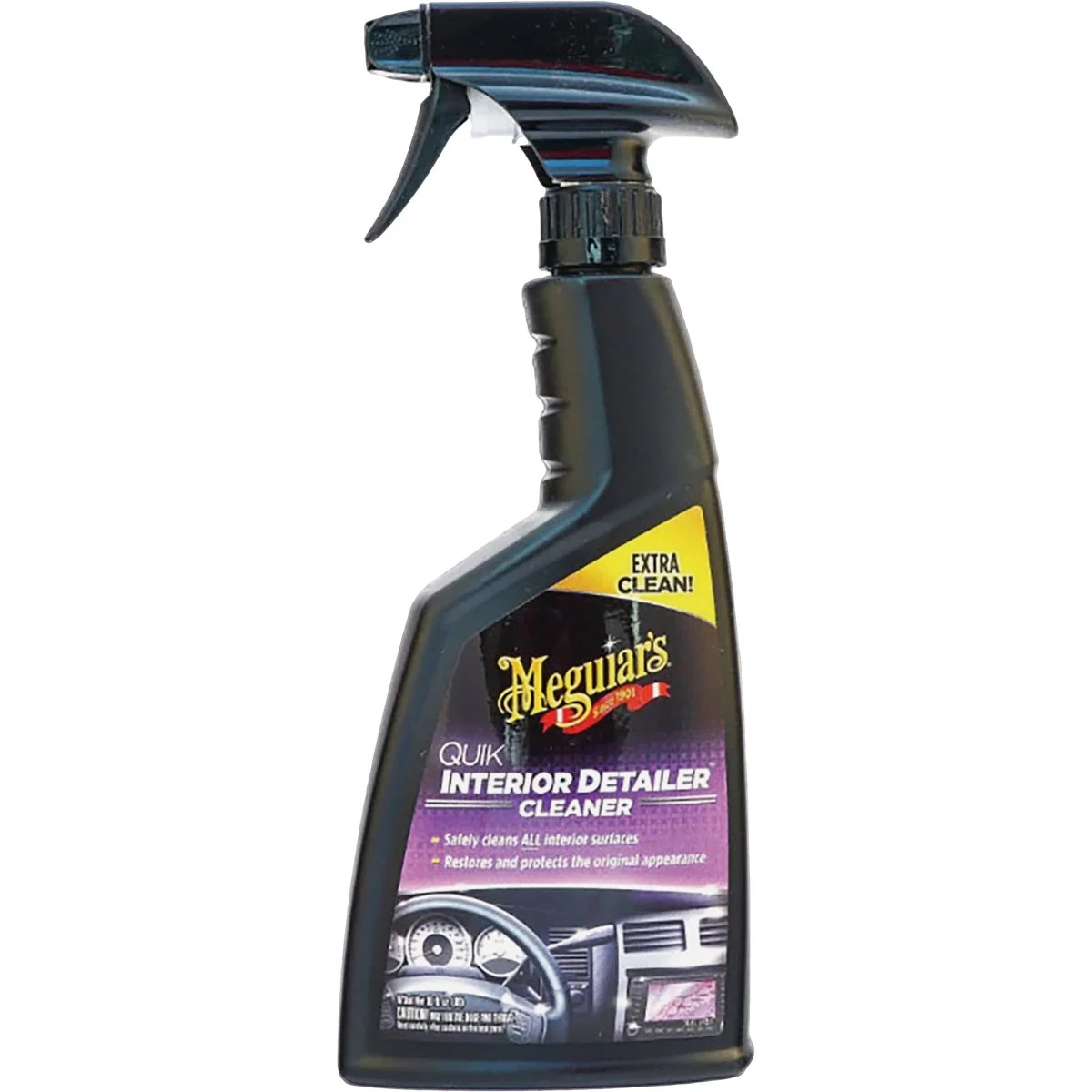 High-End Meguiars 16 Oz. Trigger Spray Quik Interior Detailer Cleaner Premium