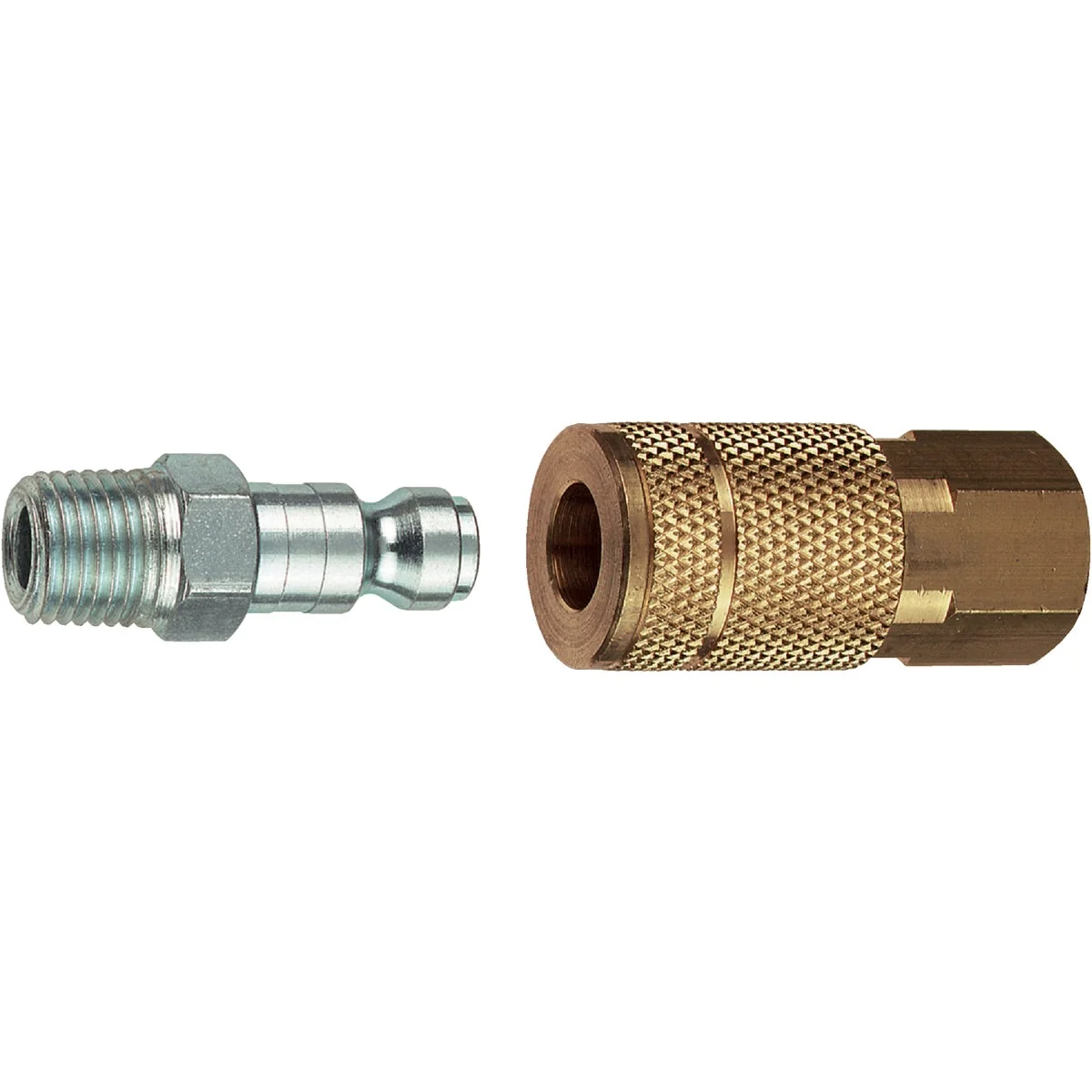 Sustainable Tru-Flate Steel-Plated Coupler Nipple Set Casual