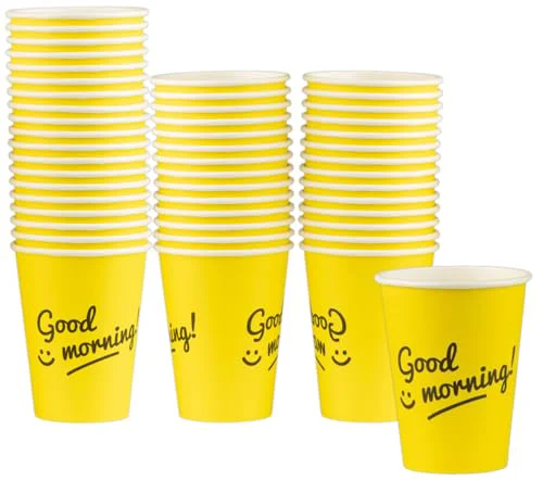 Effective Disposable Coffee Cups 50 Count Certified