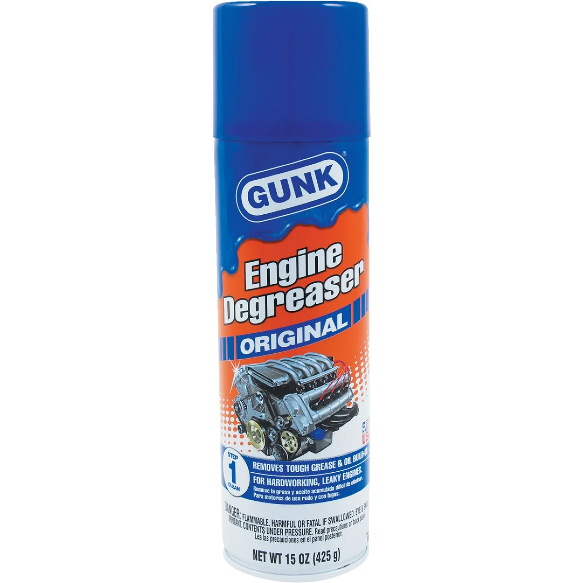 Fast Gunk 15 Oz. Aerosol Engine Cleaner Degreaser Refined