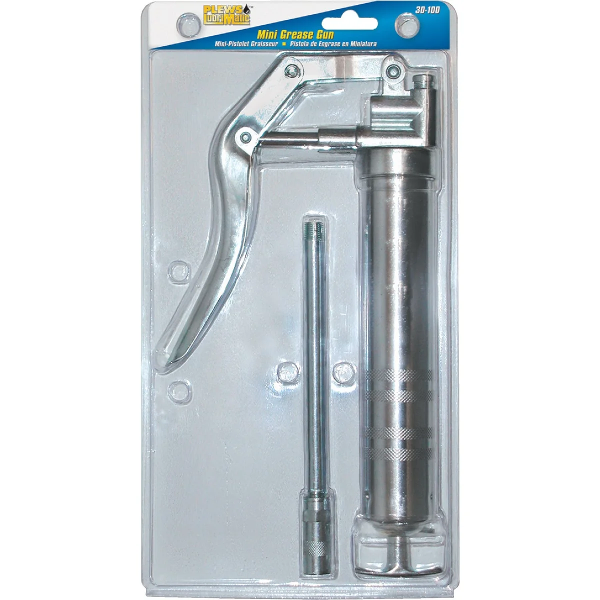 Practical Plews LubriMatic 3 Oz. 3600 psi Mini Grease Gun Flexible