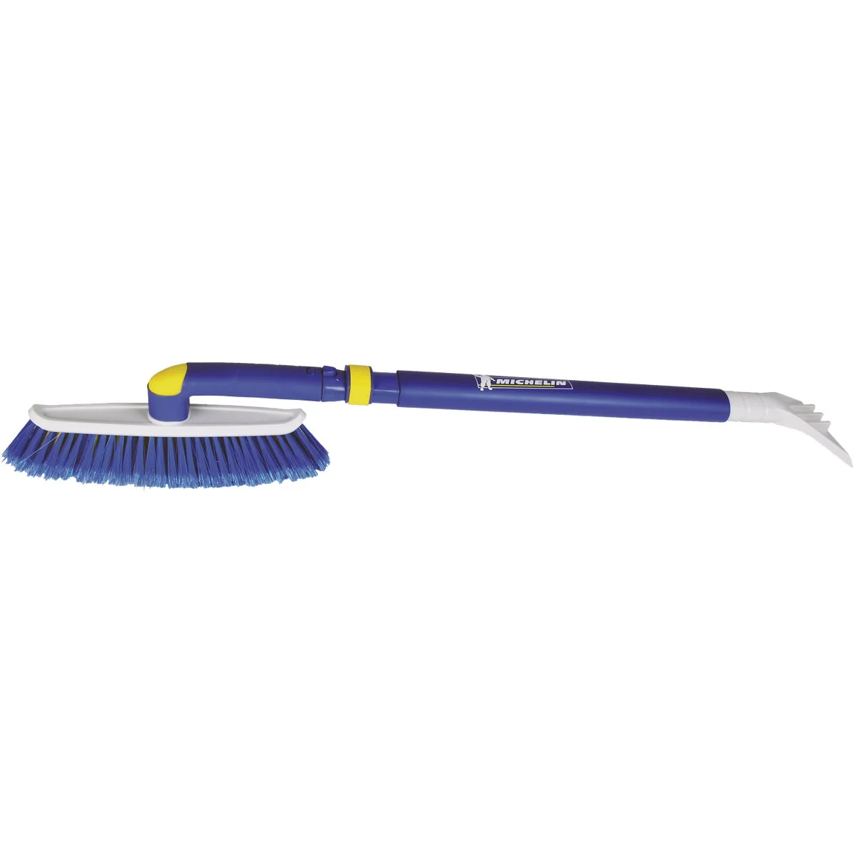 Reusable Michelin 50 In. Steel Hybrid Telescopic Snowbrush with Ice Scraper Top-Quality