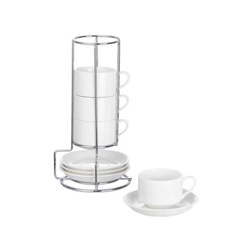 Durable 2.5 Ounce Espresso Cups 4 Count Responsible