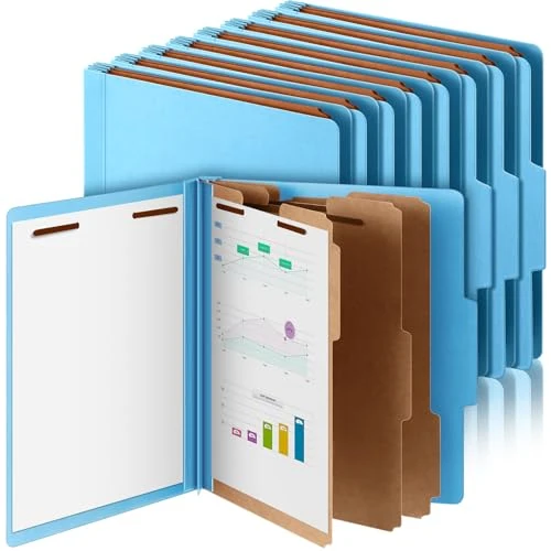 Minimalist 24 Pcs Classification Folder Letter Size Exclusive