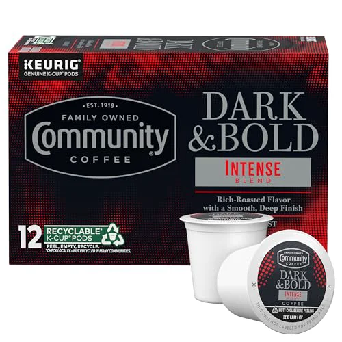 Dependable Dark Bold Intense Blend 12 Count Coffee Pods Modern