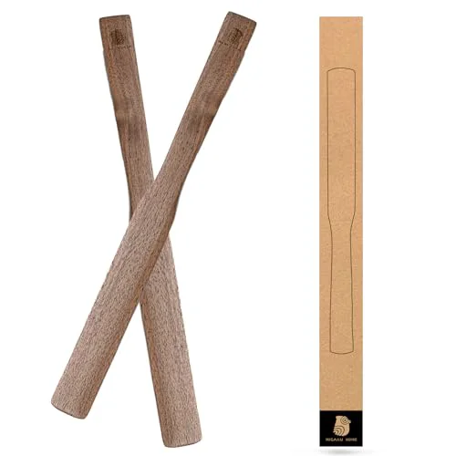 Smooth Black Walnut Wood Coffee Blender Sticks 10 Lightweight