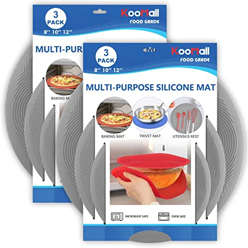 Effective Pack 2 KooMall 12 10 8 Inch Multi 2 Count Proven