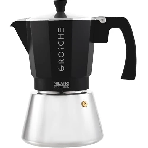 Genuine Milano Induction Stovetop Espresso Maker Moka Pot 9 Cup Green