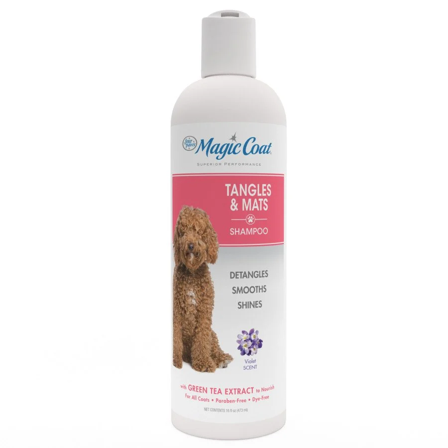 Healthy Four Paws Coat Detangling Dog Shampoo 16-oz Modern
