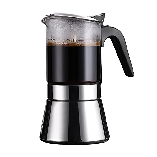 Next-Generation SIXAQUAE Induction Moka Pot Original Design