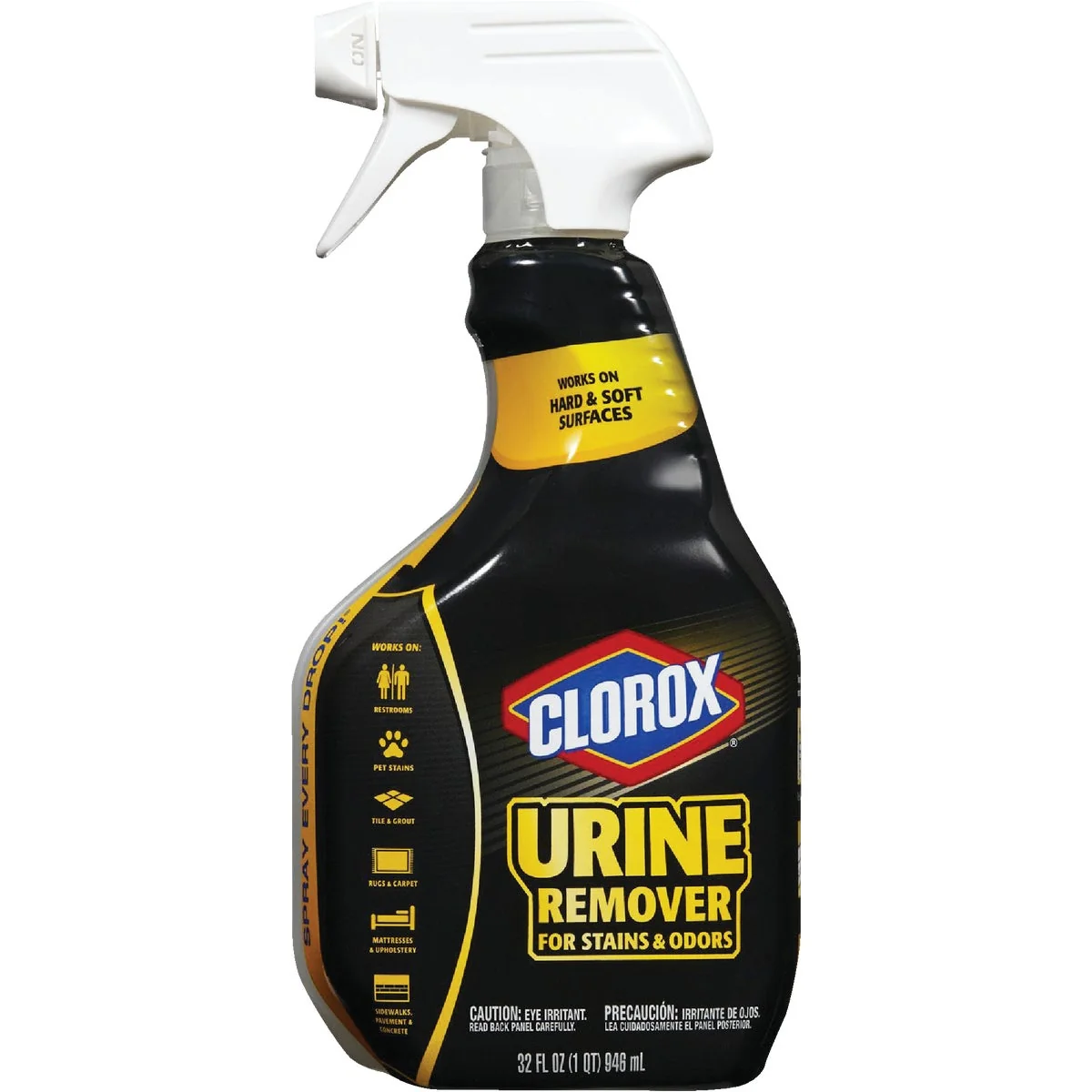 Breathable Clorox 32 Oz. Urine Stain Odor Remover High-Grade