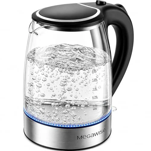 Smooth Electric Glass Kettle with Auto Shut Relaxed