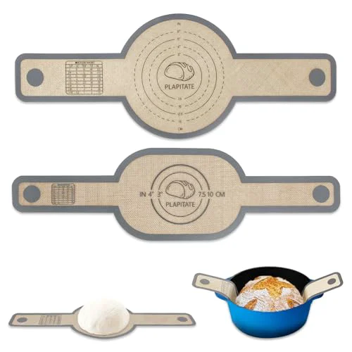 Superior Silicone Bread Sling Dutch Oven Liner 2 Count Convenient