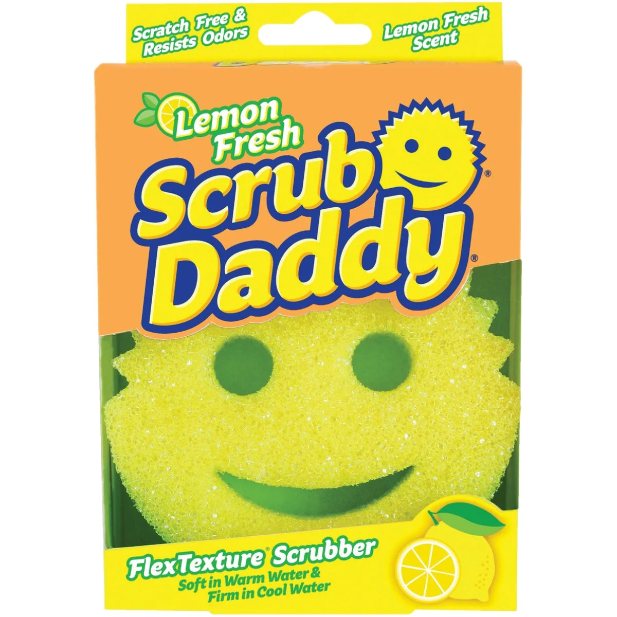 Soft Scrub Daddy Lemon Fresh FlexTexture Cleansing Pad Sophisticated
