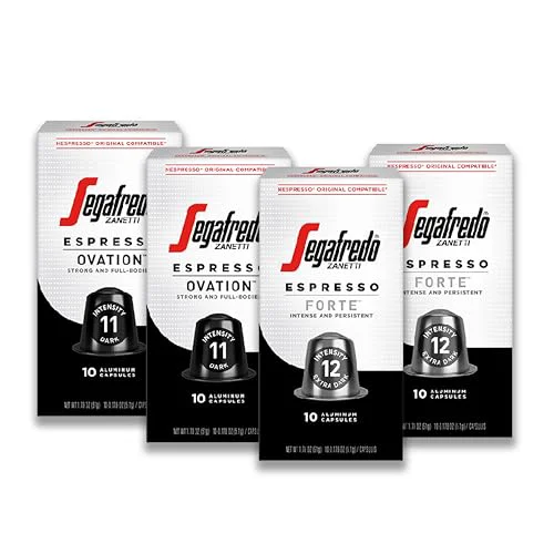 High-Quality Zanetti Espresso Capsules 40 Count Detailed