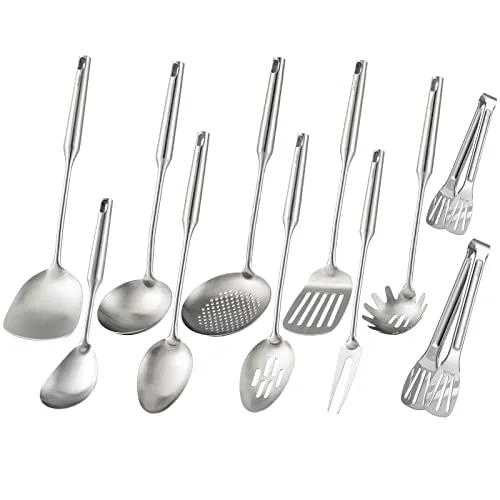 Exceptional 18 10 Stainless Steel Cooking Tools Set High-End