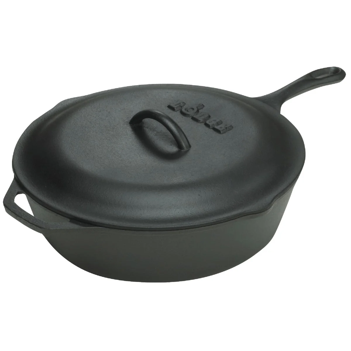 Solid Lodge 10-1 4 In. 3 Qt. Cast Iron Chicken Fryer Excellent