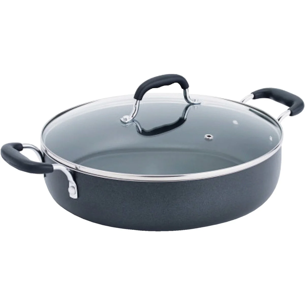 Eco-Friendly Specialty 12 In. Non-Stick Deep Covered Everyday Pan World-Class