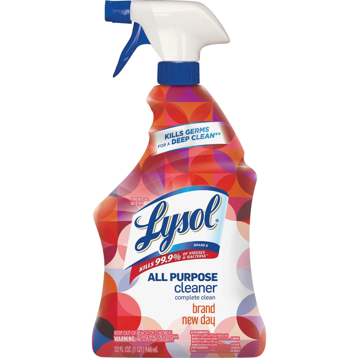 Original Lysol 32 Oz Brand New Day Household All Purpose Cleaner Official