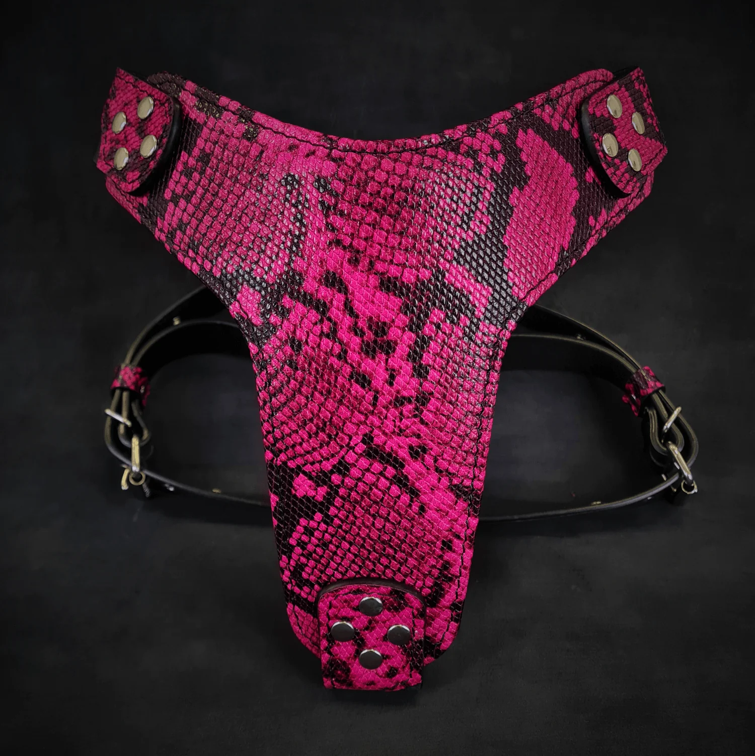 Next-Generation The ''Rock Python'' harness PINK Elite