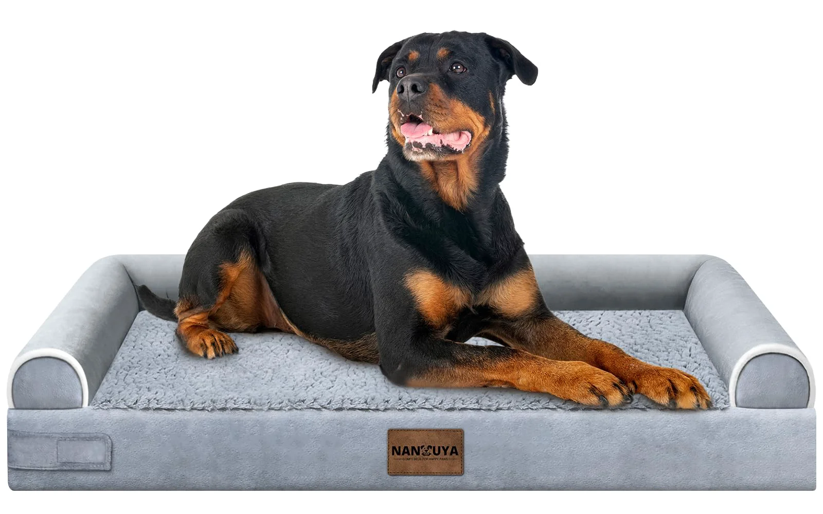 Flexible NANUYA Large Orthopedic Dog Bed – Waterproof Removable Cover Memory Foam XL Bed Excellent