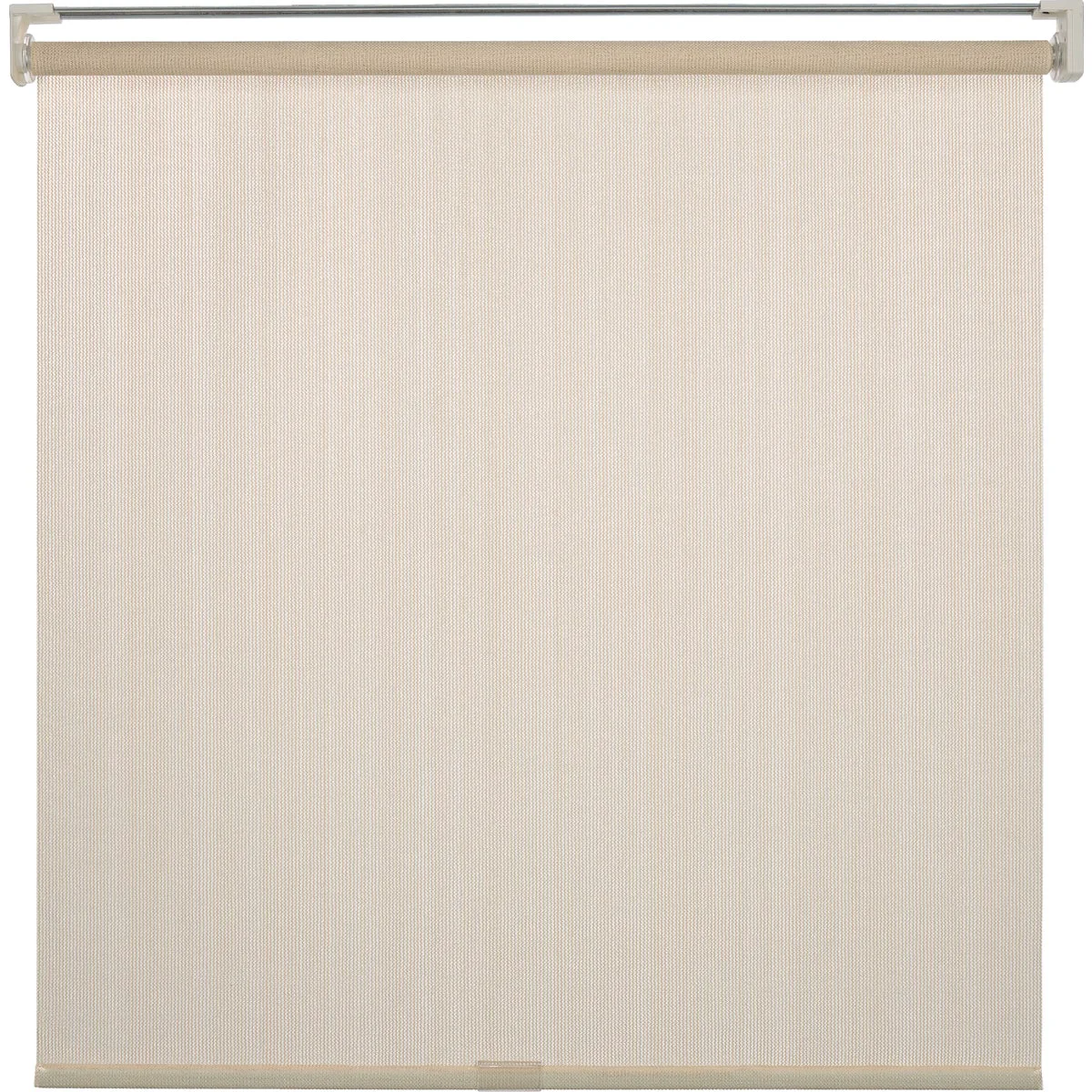 Genuine Home Impressions 96 In. x 72 In. Ivory Fabric Indoor Outdoor Cordless Roller Shade Specialty