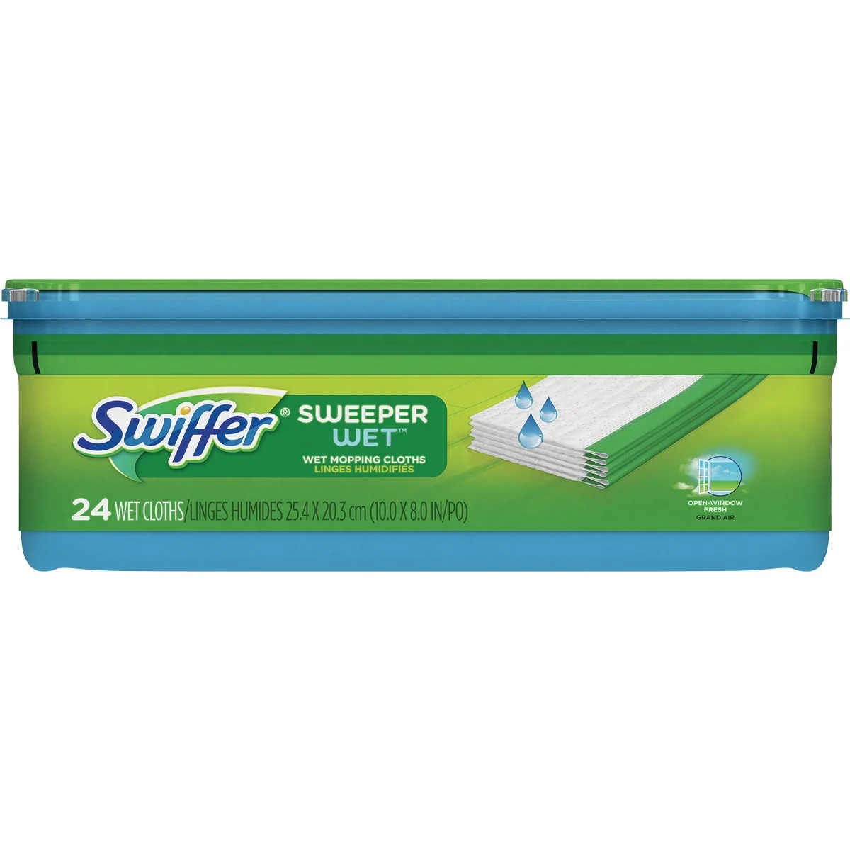 Modern Swiffer Sweeper Wet Cloth Mop Refill 24-Count Recyclable