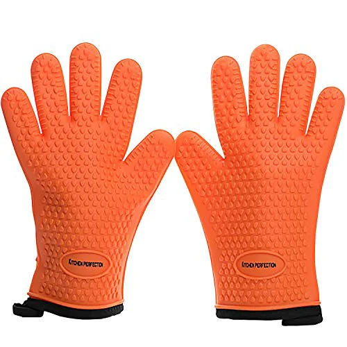 High-Quality Silicone Smoker BBQ Gloves Enhanced