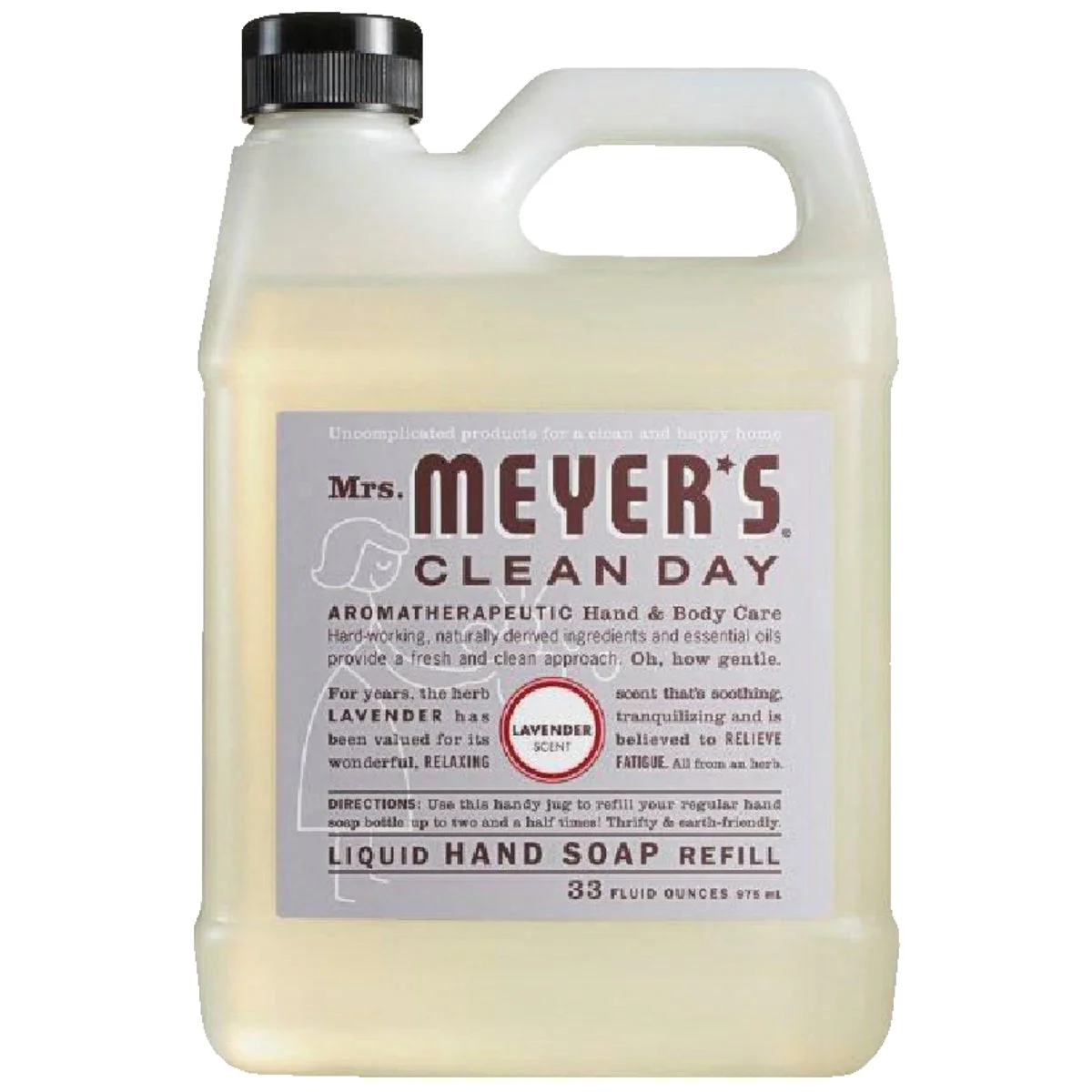 Quality Mrs. Meyer's Clean Day 33 Oz. Lavender Liquid Hand Soap Refill Original Design