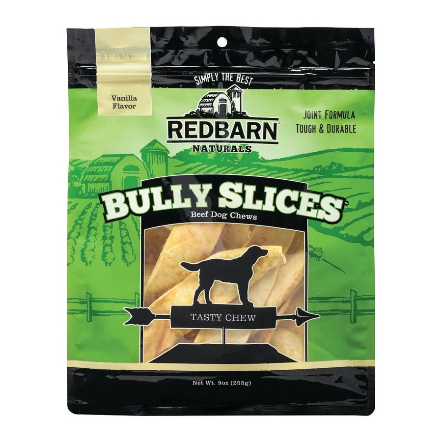 Premium Material Redbarn Bully Slices Dog Chew Treats Vanilla 9-oz Exceptional