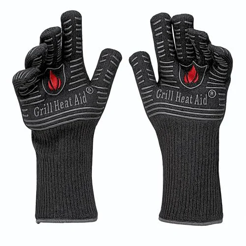 First-Class Grill Gloves Heat Proof for Men Grilling BBQ Heat Resistant Gloves Artisan