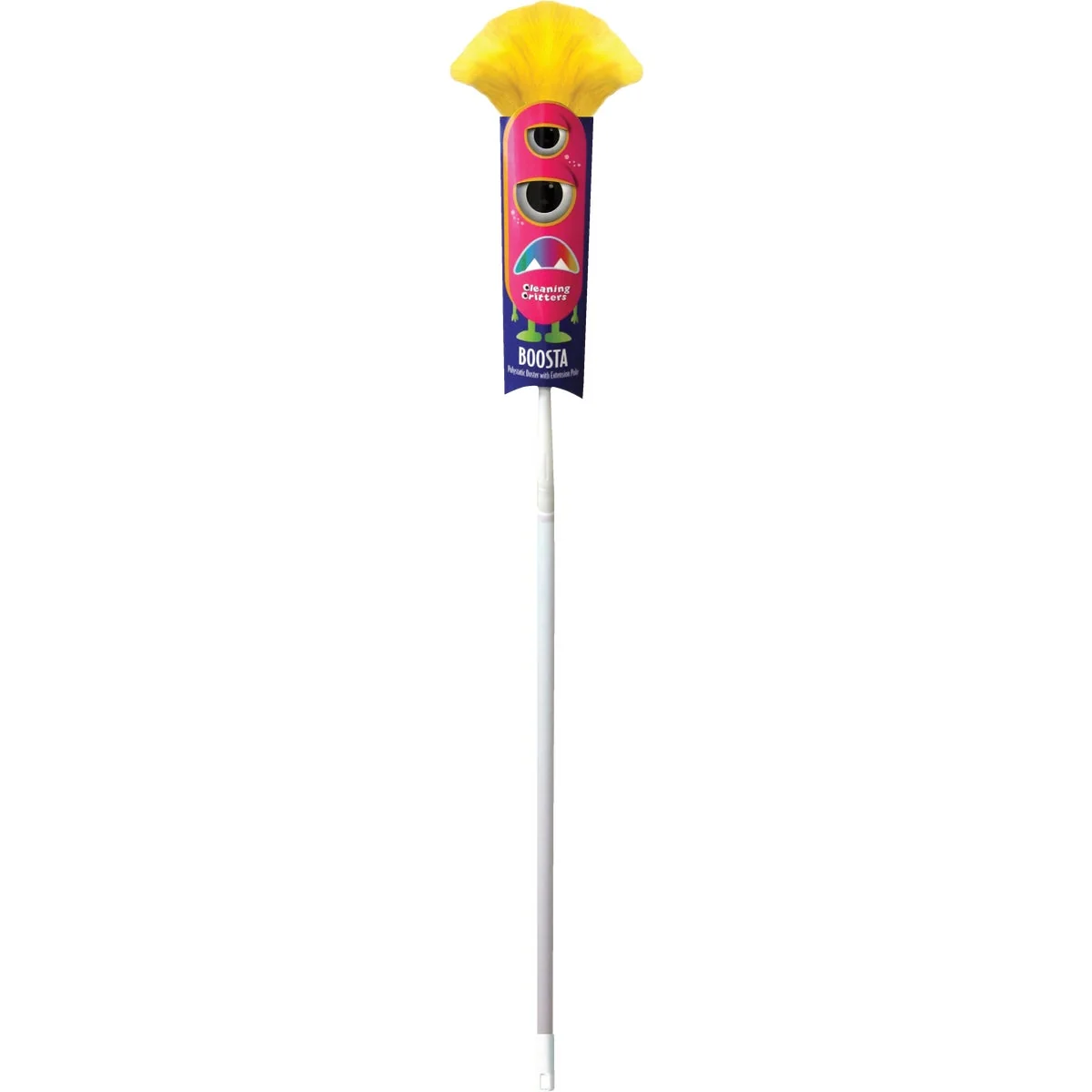 High-End Ettore Cleaning Critters Boosta Polystatic Duster with Extension Pole Superior