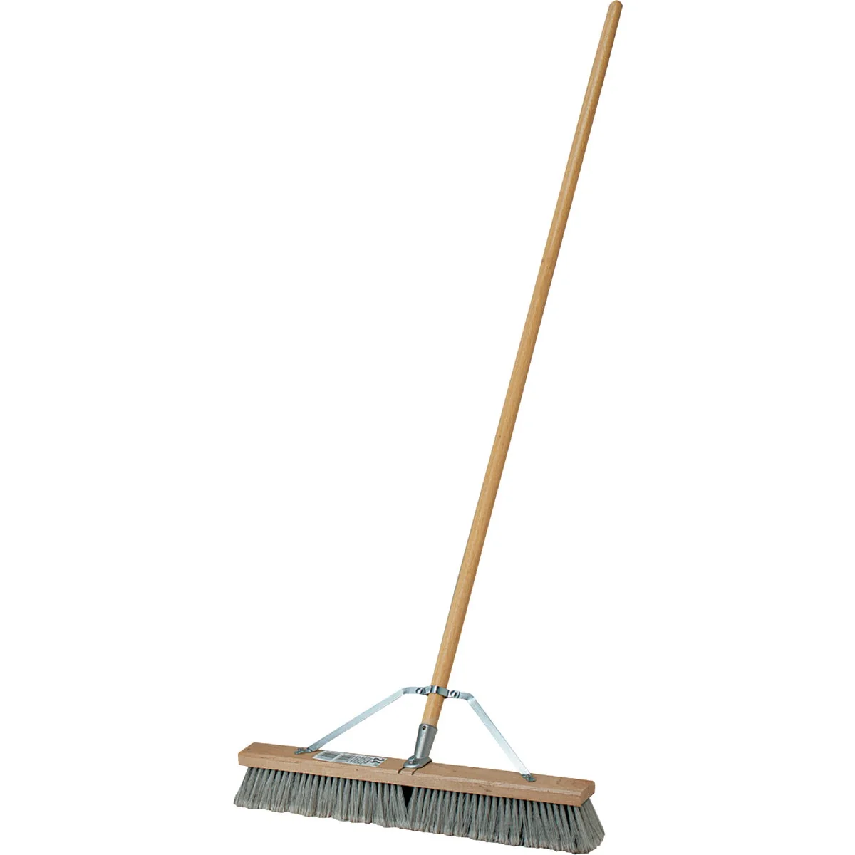 Professional DQB 24 In. W. x 64 In. L. Wood Handle Contractor Push Broom Sustainable
