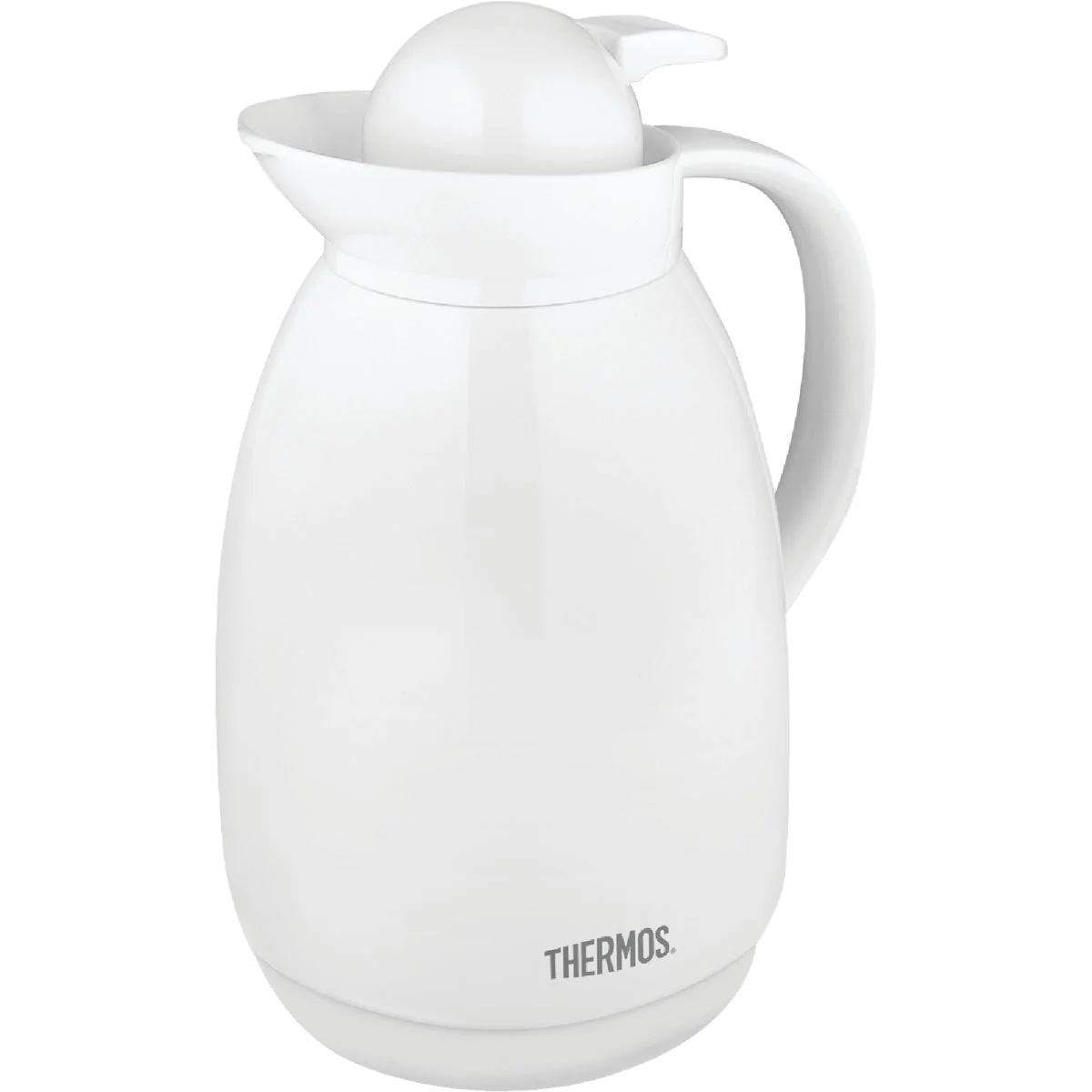 Refined Thermos White Vacuum Insulated Glass Carafe Outstanding