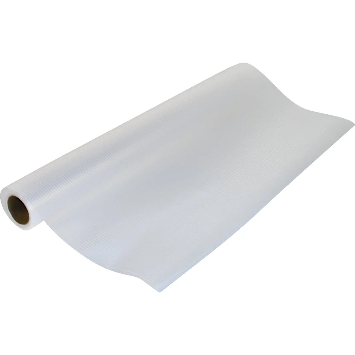 Functional Con-Tact 20 In. x 4 Ft. Premium Clear Ribbed Non-Adhesive Shelf Liner Versatile