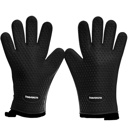 Fast Silicone Smoker Oven Gloves 2 Count Unique