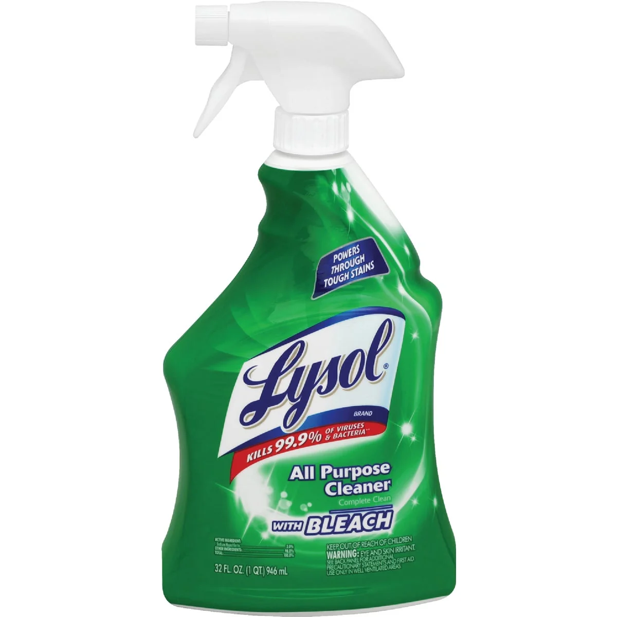 Responsible Lysol 32 Oz. All-Purpose Cleaner Plus Bleach Convenient